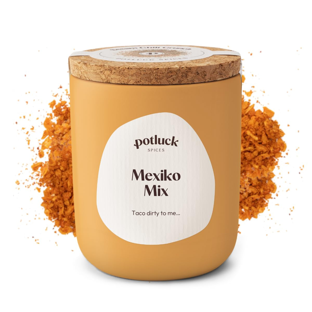 Potluck | Kebab & Gyros Spice | Gewürzzubereitung im Keramiktopf | 50g | Vegansk, glutenfri och med naturliga ingredienser