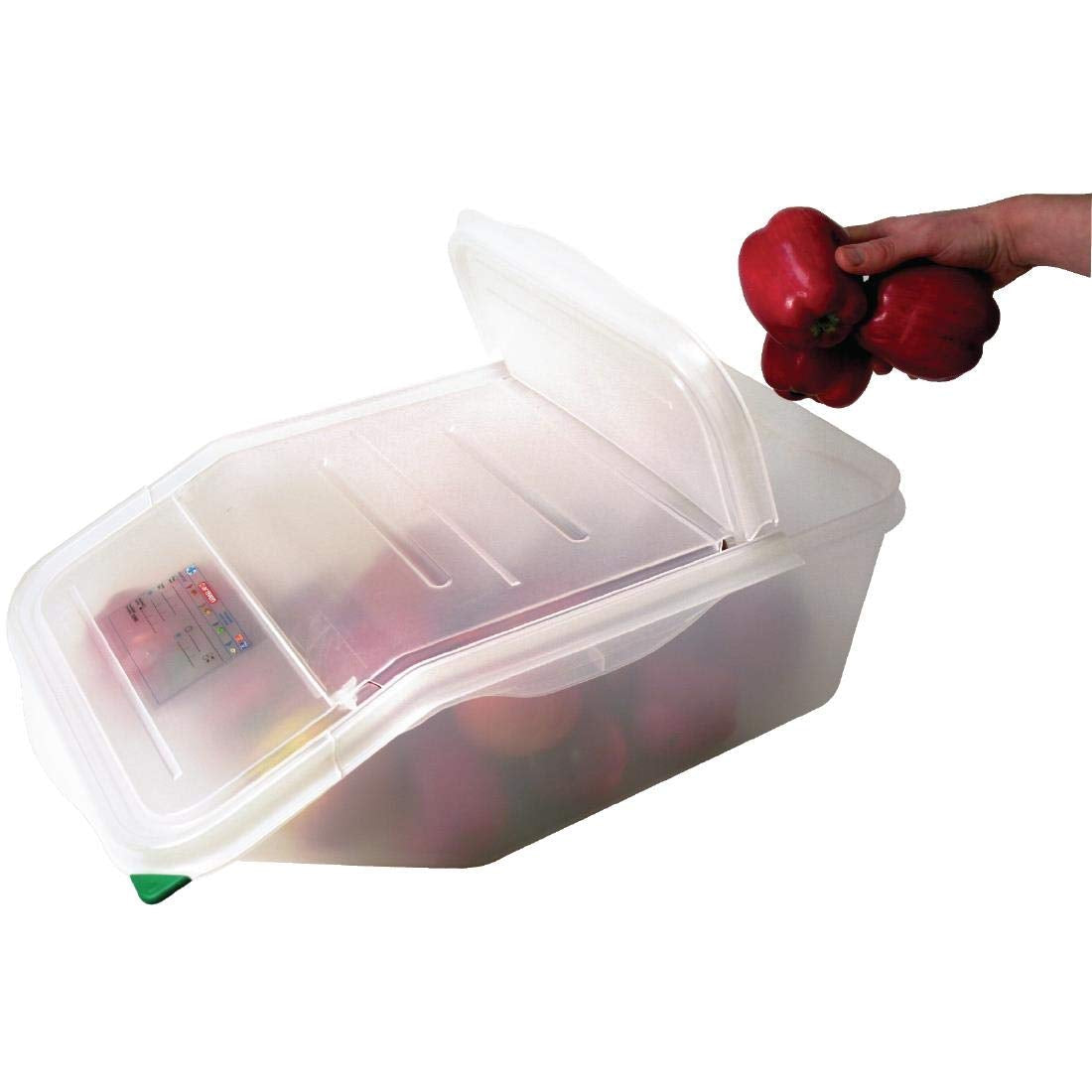 949740 - Tupperware 23L, vit Matförvaringslådor Naty Shop