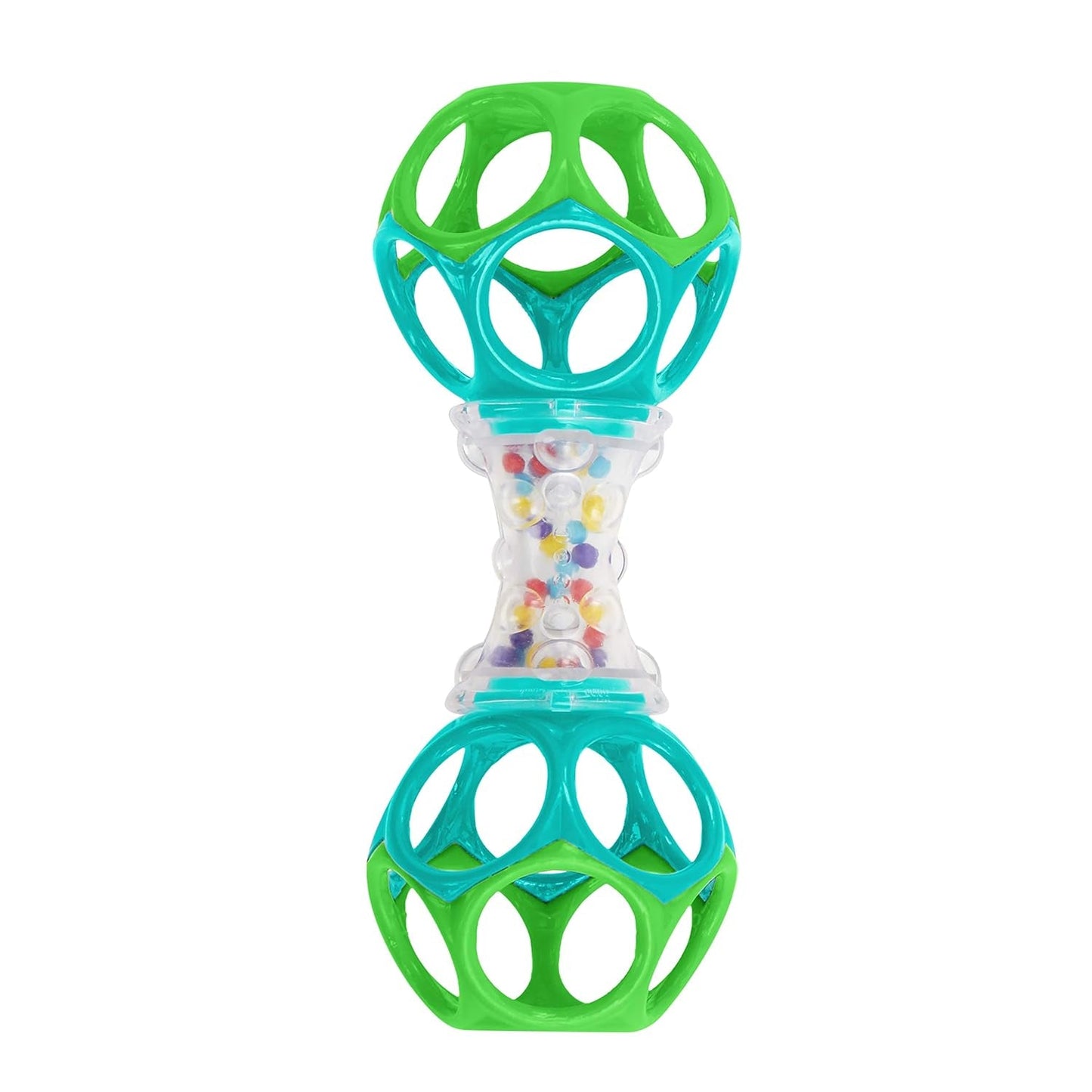 Bright Starts Little Shakers 6-delade presentset - Baby skallror & bitringar BPA-fri Lätt att fånga Unisex Newborn+