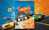 Hot Wheels Honey Loops Crunchy fullkornsfrukostflingor med tillsatta vitaminer, 1 förpackning (1 x 375 g)