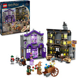 LEGO Harry Potter Ollivanders & Madam Malkins kostymer, Lands Of Diagon Alley, Lekset för barn, Trollkarlsleksaker, Fantasypresenter för flickor, pojkar och fans från 8 år 76439 Byggset Besuche den LEGO-Store Standardtitel