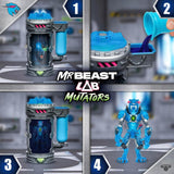 Flyttar; Flytta det ultimata odjuret. Upplev och skapa actionfiguren Stealth Panther från Mrbeast. 3 att samla, Iconic Panther, Stealth Panther, Metallic Panther Actionfigurer Naty Shop