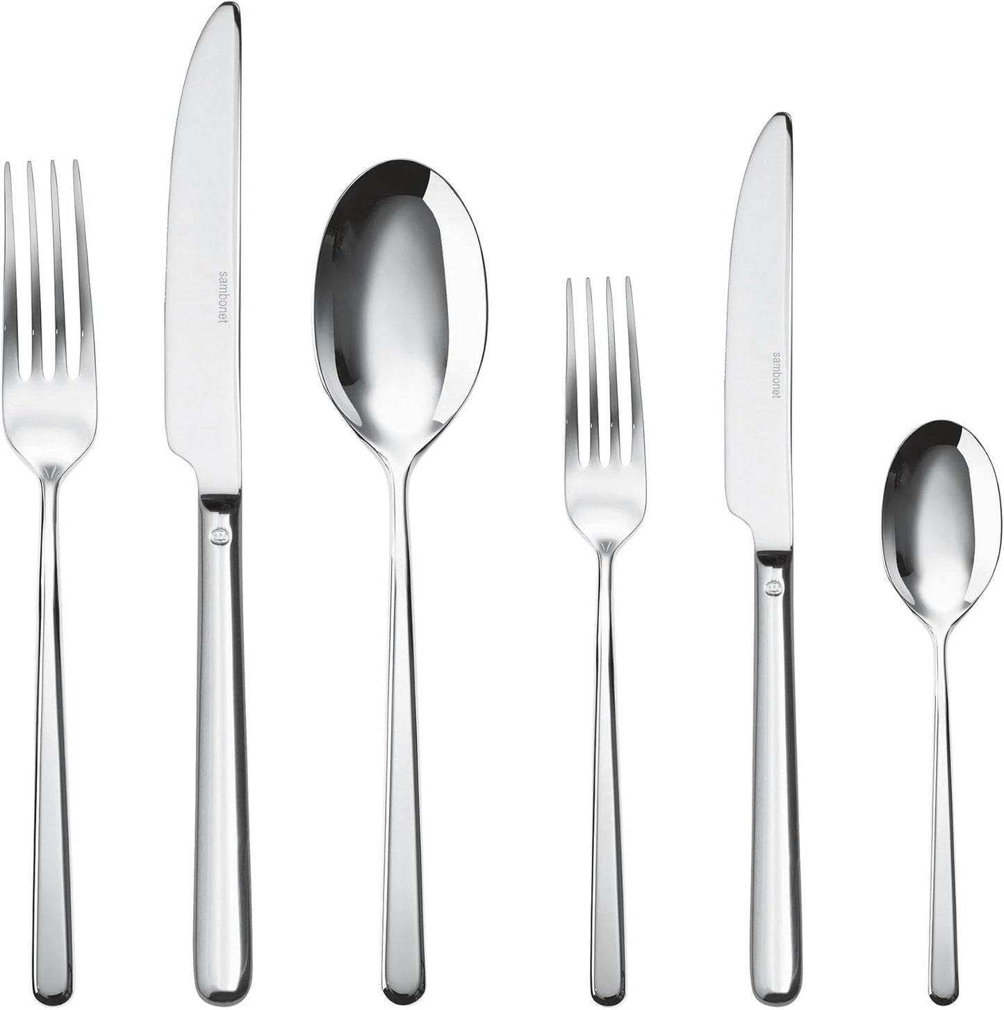 Sambonet 52513-83 Bestick 36 delar, Rostfritt stål Kök Naty Shop