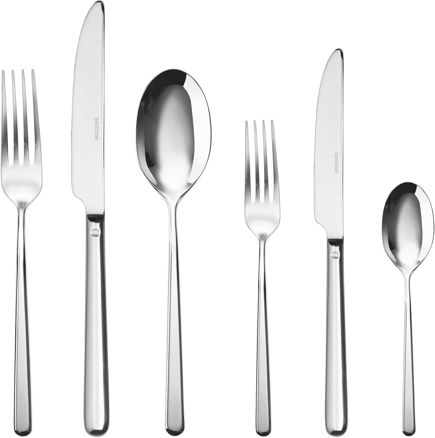 Sambonet 52513-83 Bestick 36 delar, Rostfritt stål Kök Naty Shop