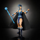 Universums mästare Masterverse Action Figur Ca. 18 cm lång, New Eternia Evil-Lyn, MOTU Toy Villainess, Sorceress, 30 Movement Points, Crystal Ball Wand, JBP77 Actionfigurer Naty Shop