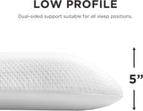 TEMPUR-PEDIC Symphony Kudde Tillverkad av memory foam, Lyxig, Mjuk, Standard, Vita Standardkuddar Naty Shop