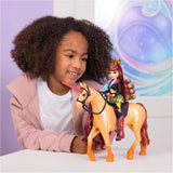 Unicorn Academy Valentina Doll - originaldockan från den populära Netflix-serien, är 24 cm lång och har 5 tillbehör för fantasifullt rollspel, för barn från 4 år och uppåt