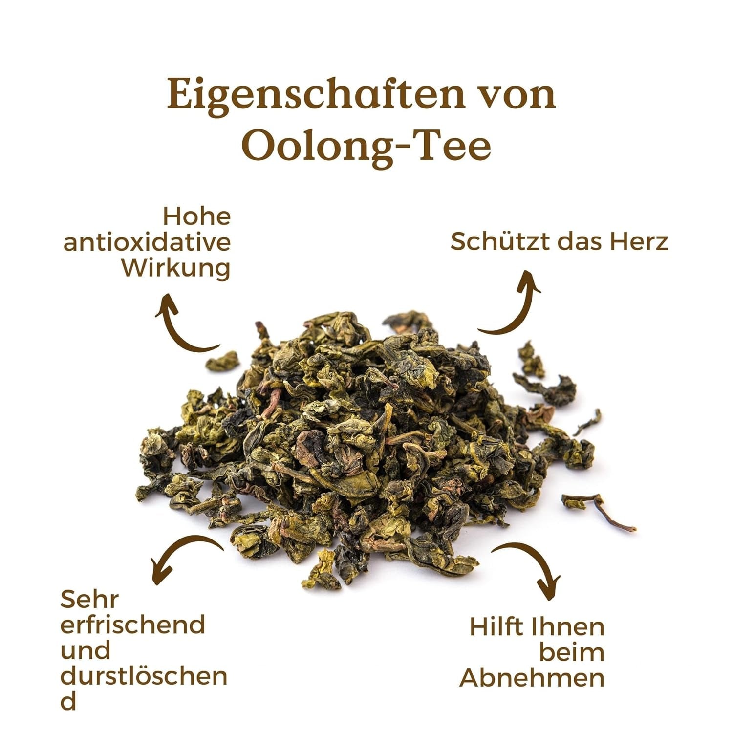 Bio Oolong Tea 100 G (50 koppar) | Tie Guan Yin Oolong Tea REPLANTERA