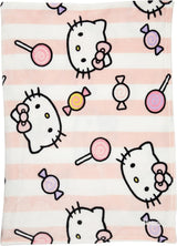 Hello Kitty överkast, rosa, mjuk filt 130X170Cm, överkast av mikrofiber eller bäddsoffa. Kvalitet med Oekotex certifikat, Sanrio sängar och filtar Besuche den Kanguru-Store