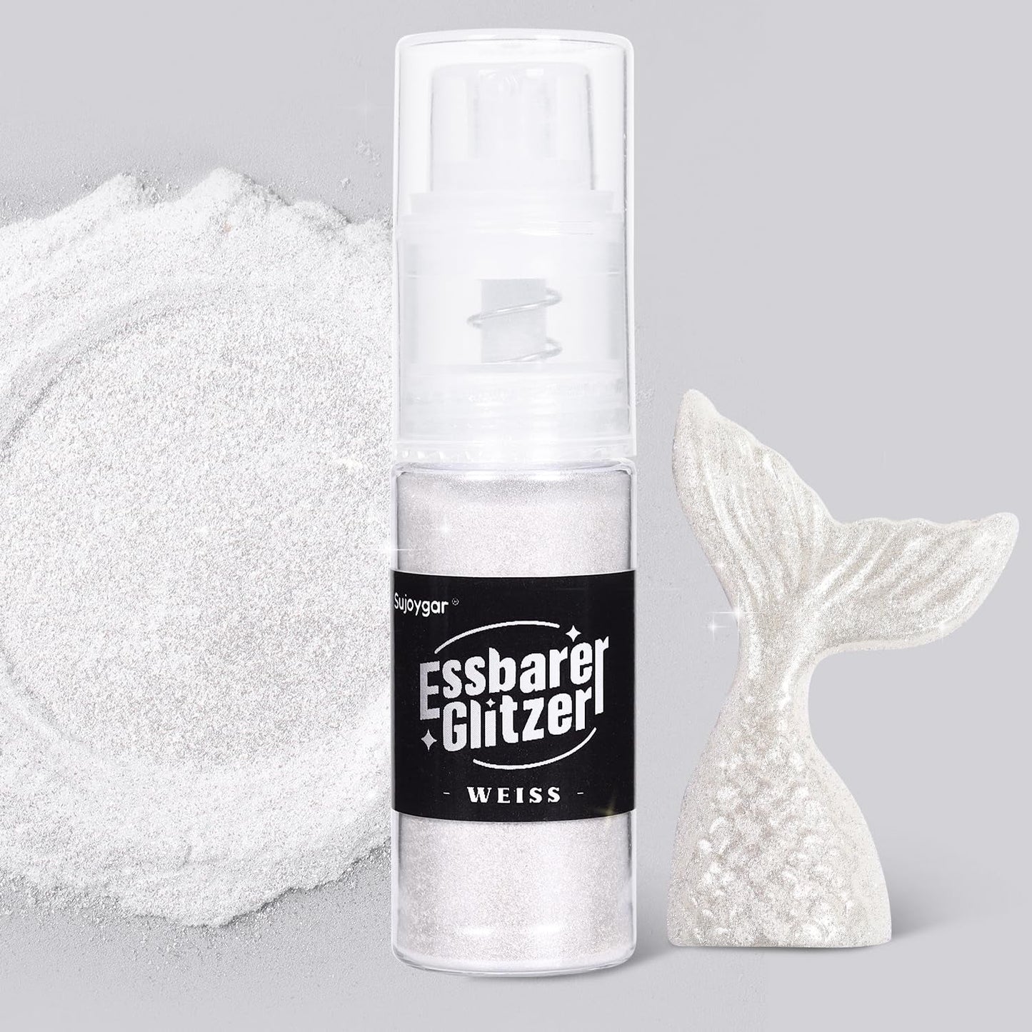 Ätbart Glitter - 10G, Rose Gold Drink Glitter, Ätbart Glitter Pulver, Matfärgningspulver, Guldpulver, Metalliskt Glitterpulver, Glitter Spray för Cocktails, Choklad, Kakor, Fondant