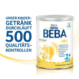 BEBA Junior 2+ mjölkdryck från 2 år, med HMO, åldersanpassat proteininnehåll, endast laktos, ingen palmolja, ingen fiskolja, småbarnsmat, babymjölkpulver, 3-pack (3 x 800g)