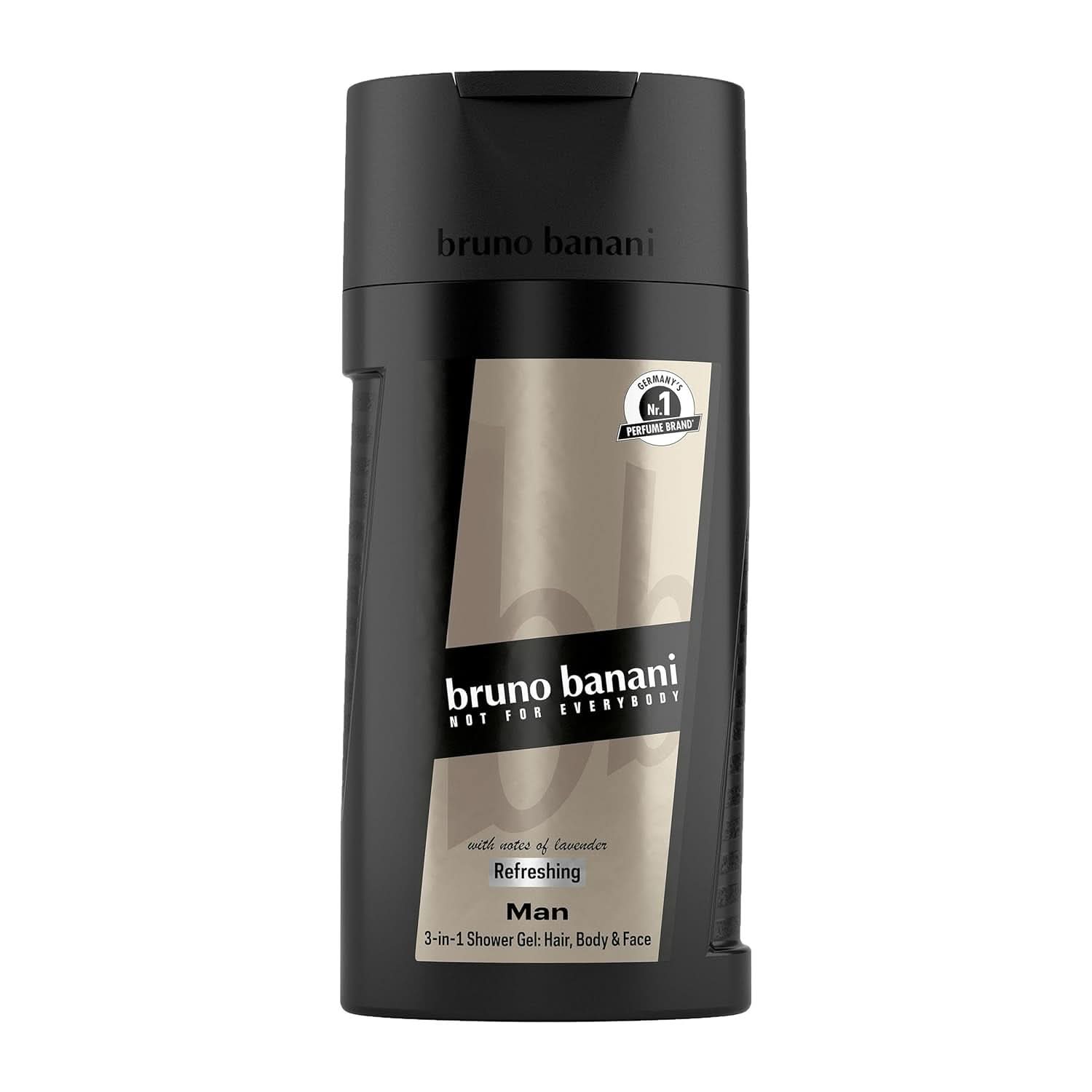 Bruno Banani Loyal Man 3-i-1 duschgel för kropp, hår och ansikte, män, 250 ml Dusch och bad Naty Shop 250 ml Stjärnanis