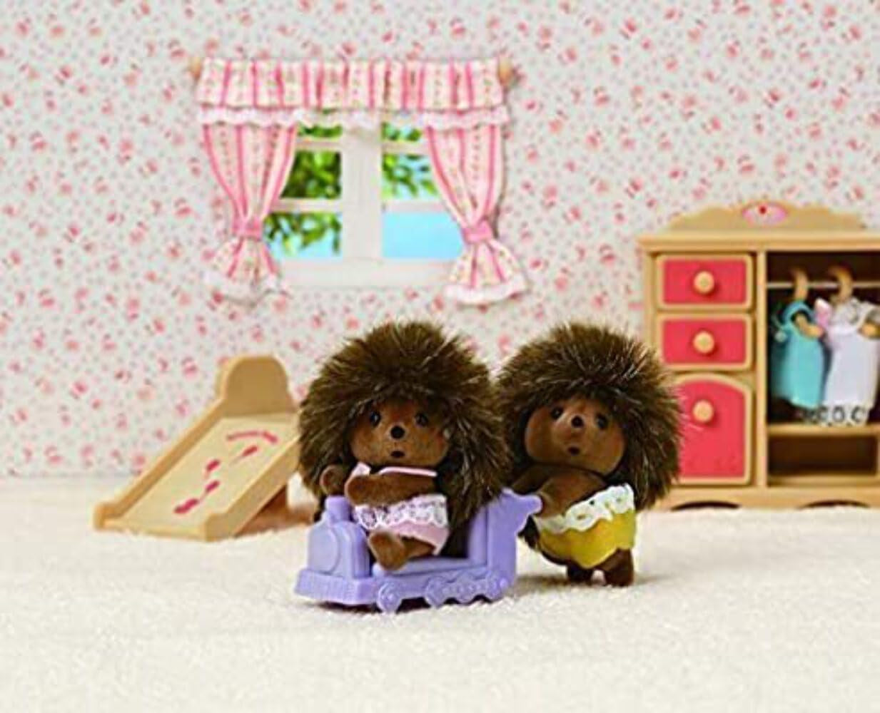 Sylvanian Families 5424 The Hedgehog Twins - Dockhusfigurer