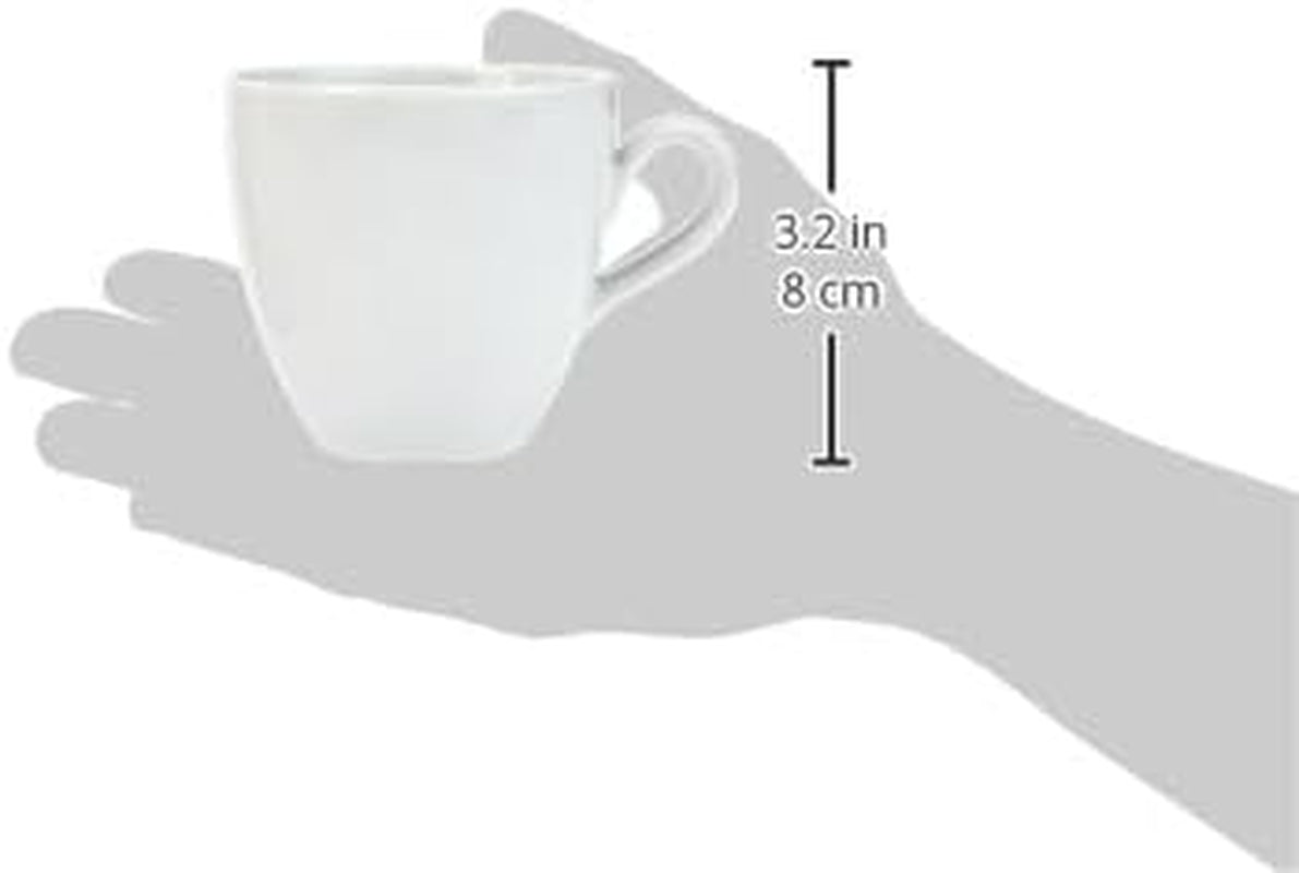 Alessi SG53/87 'Mami' Kaffee-Obertasse 6 Stück aus vit Porzellan 8,0 cm Durchmesser