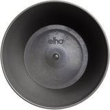 elho The Coffee Collection, rund inomhuskanna, 18 cm, gjord av kaffesump och återvunnen plast - brun/espressobrun