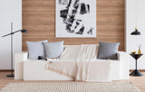 Todocama multifunktionellt överkast, överkast, överkast, sofföverdrag, jarapas, fiskbensmönster (230 X 260 Cm, sandbeige). Sängar och filtar Besuche den Todocama-Store