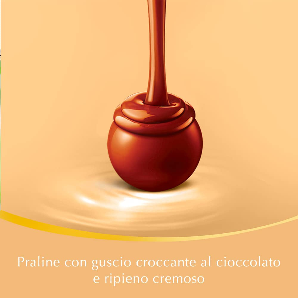 Sortiment Lindt Choklad LINDOR | 1371 g, Klassisk | ca. 80 bollar choklad (mjölk, vit, mörk 60%, hasselnöt) | Bulkförpackning, 1 kg