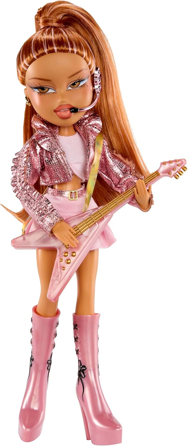 BRATZ Pop Starz Yasmin – Modedocka med samlarcharm, outfit och musiktillbehör