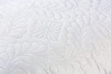V.I.P. Mycket viktig kudde V.I.P. Memory Flake Kudde Vit Kudde 45 X 75 cm Polyester Quiltat överdrag Super Andas Mjuk Made in Italy Naty Shop Standardkuddar