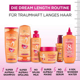 L'Oréal Paris Elvital Anti Split End Hårmask för långt, skadat hår, Intensiv sköljningsbehandling, Med vegetabiliska vitaminer och ricinolja, Dream Length Super Build-up Mask, 1 x 300 ml Naty Shop Hair Mask