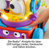 Fisher-Price 4-i-1 inlärningsrobot Linus för spädbarn och småbarn, leksak från 6 månader - tysktalande, HCK39 Baby Toys Naty Shop