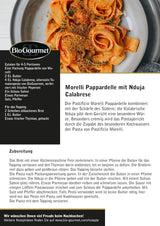 BioGourmet Pappardelle med vetegroddar - Ekologisk bred pasta för grytor och såser - med extra näringsämnen | 500 g ekologiskt och veganskt
