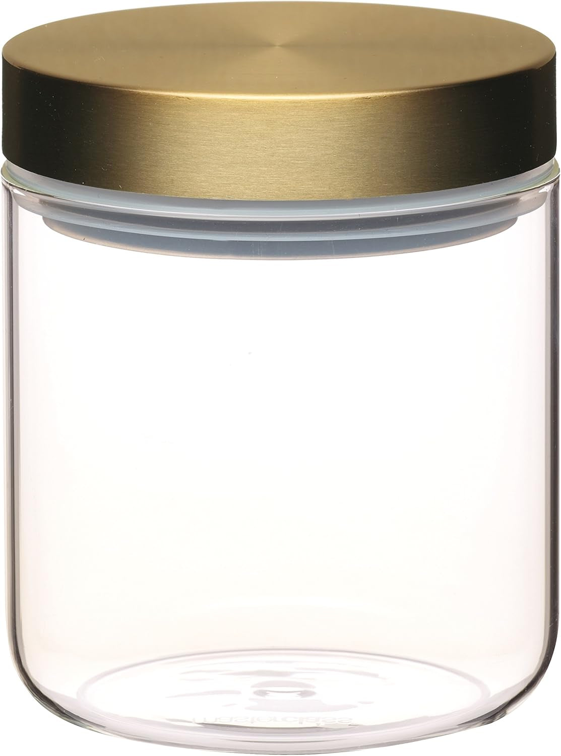 MasterClass Lufttät matförvaringsburk i glas med mässingslock, 700 ml (1,25 pts) Matförvaringslådor Naty Shop 25 X 25 X Cm