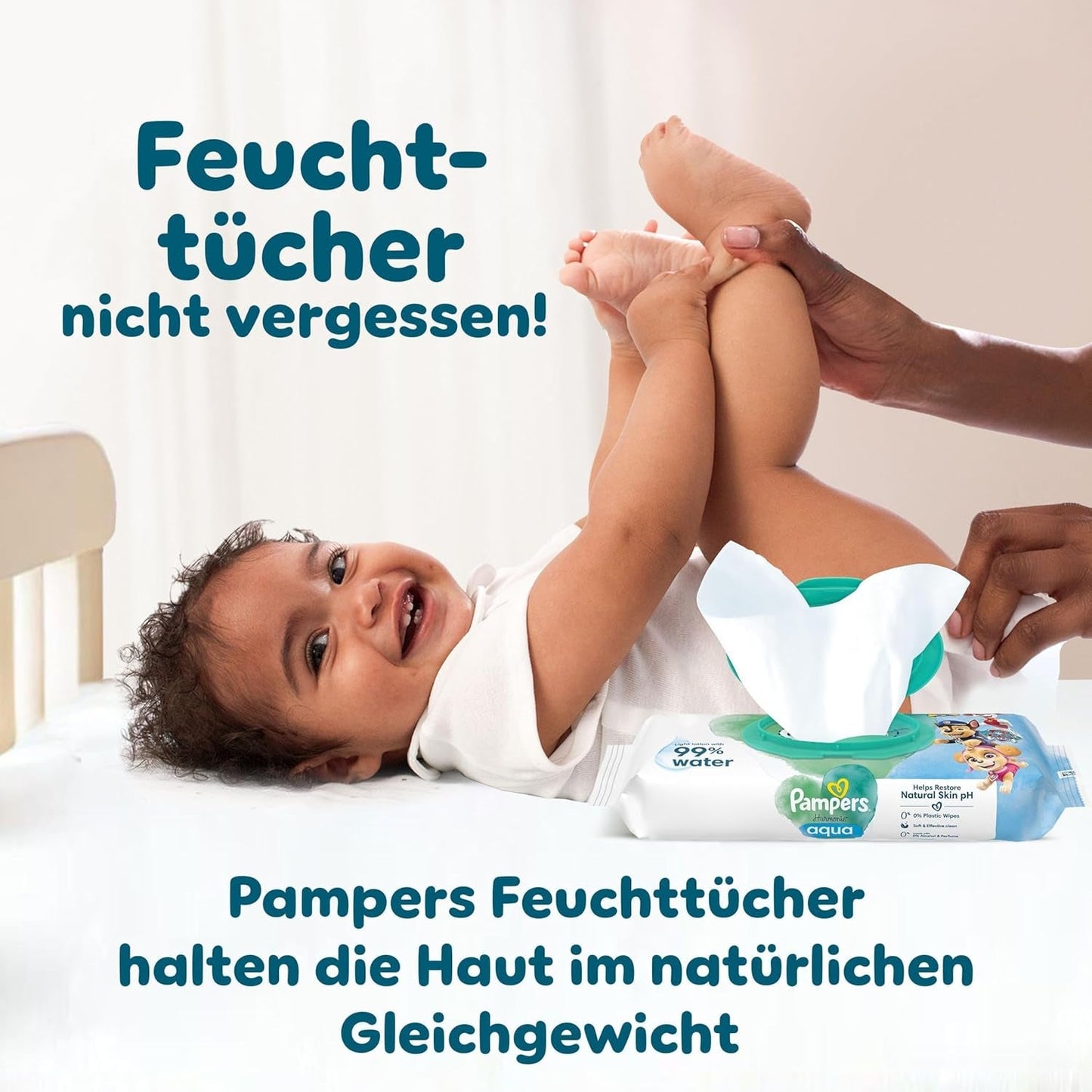 Pampers Baby-Dry Puppy Patrol Edition blöjor, storlek 6, 164 blöjor, 13 kg - 18 kg, upp till 100 % läckageskydd och komfort hela natten
