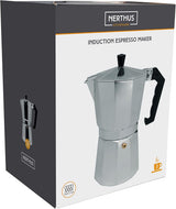 NERTHUS FIH 833 Induktions espressomaskin för 3 koppar, klassisk italiensk espressomaskin