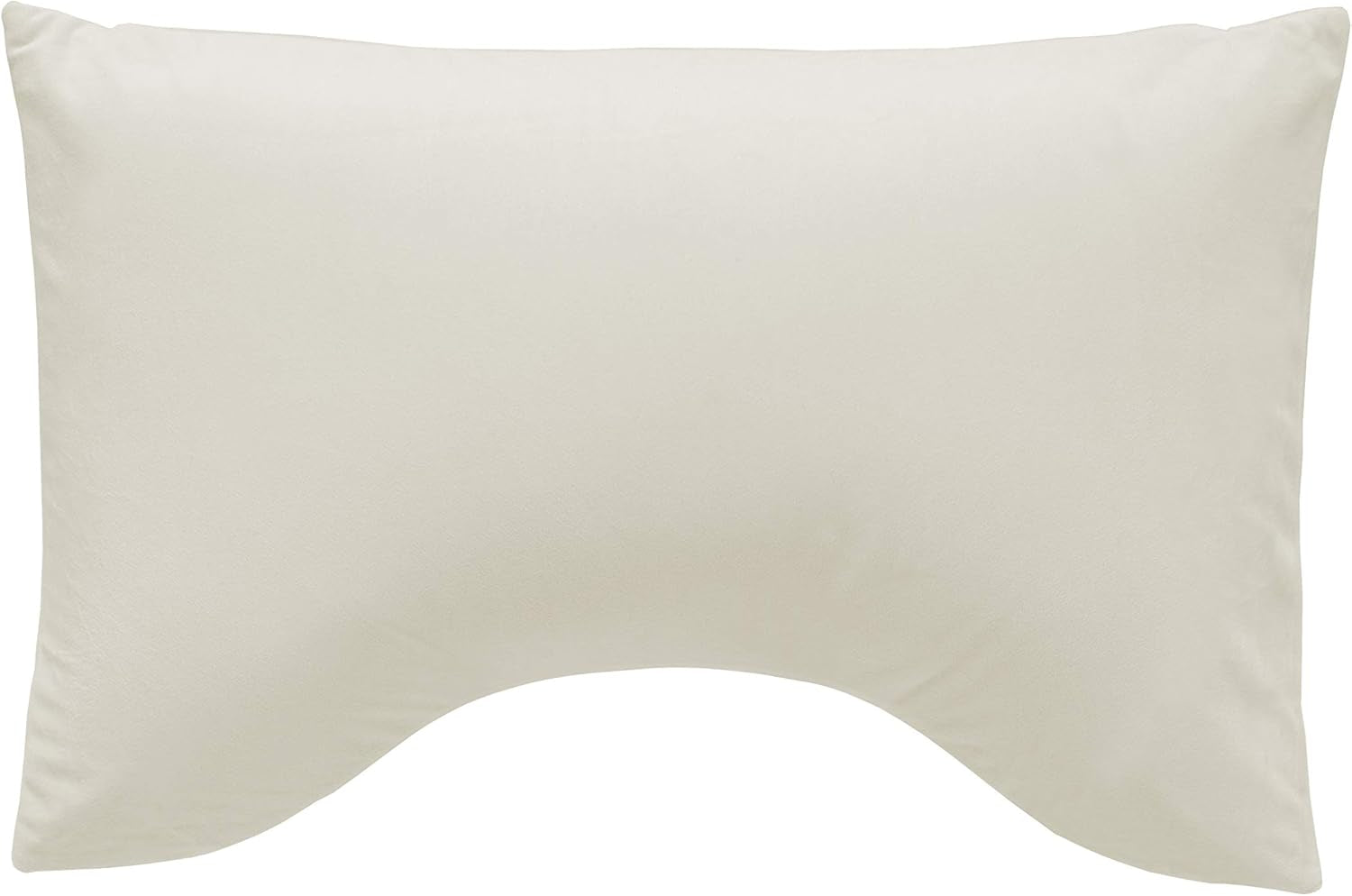 Traumnacht Exklusiv specialsovkudde med viskoelastiskt skum, 40 X 60 cm, grå, Oeko-Tex certifierad, tillverkad enligt tysk kvalitetsstandard Naty Shop standardkuddar Kräm 1 st (1 förpackning)