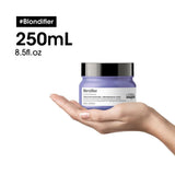 L'Oréal Professionnel | Närande mask för blont och blekt hår, Açai fruktextrakt, Serie Expert, blond mask Naty Shop hårmask