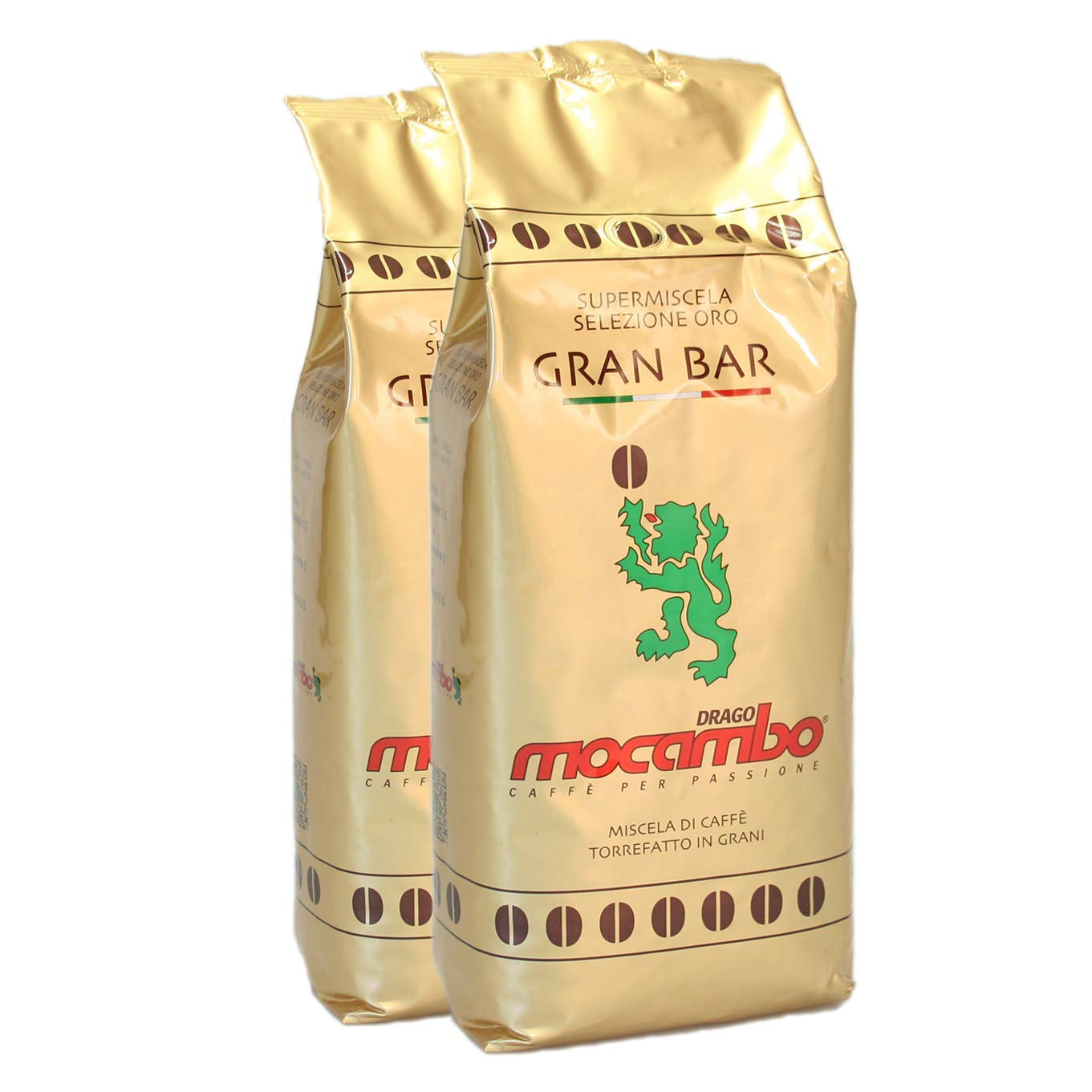2x Gran Bar 2x1kg kaffebönor