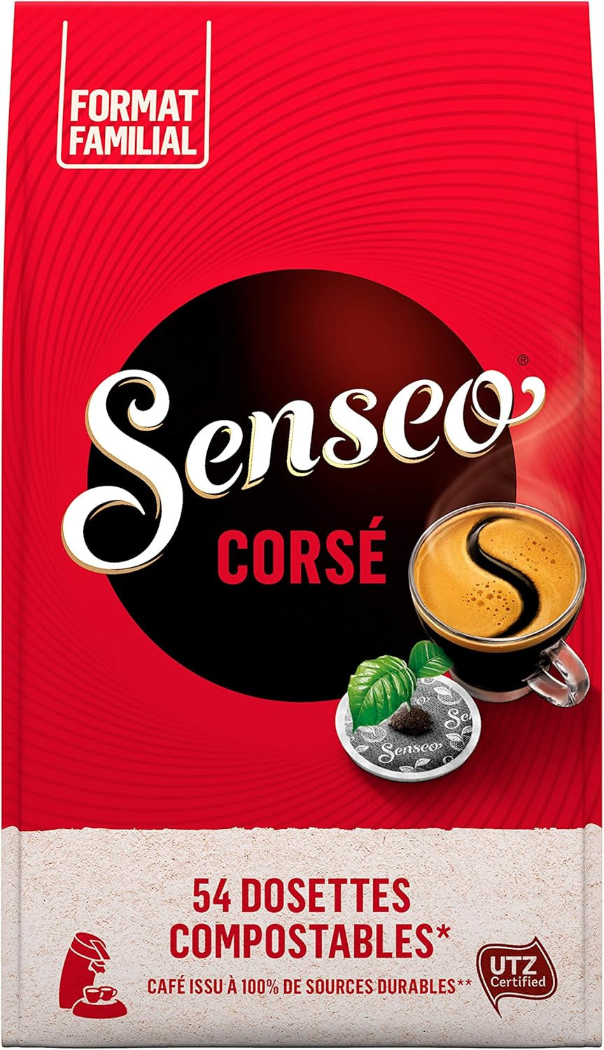 SENSEO Café corsé - 54 dosetter