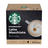 STARBUCKS Probierset, White Cup Variety Pack från Nescafé Dolce Gusto Kaffeekapseln & Vanilla Macchiato från Nescafé Dolce Gusto Kaffeekapseln 6 x 12 (72 Kapseln, 36 Portionen)