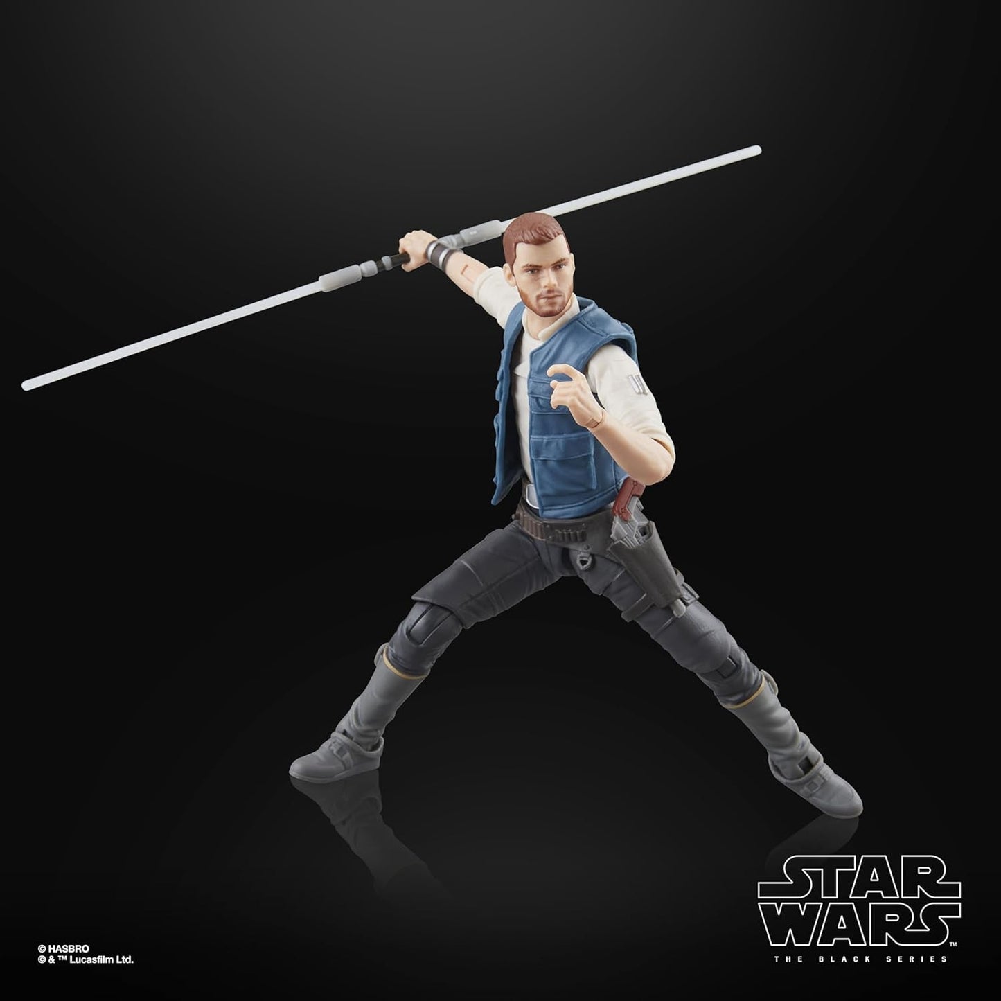 Star Wars Black Series Cal Kestis, Turgle & Skoova Stev, Star Wars Jedi: Survivor Collectible Actionfigurer (Skala 15 Cm) Actionfigurer Naty Shop
