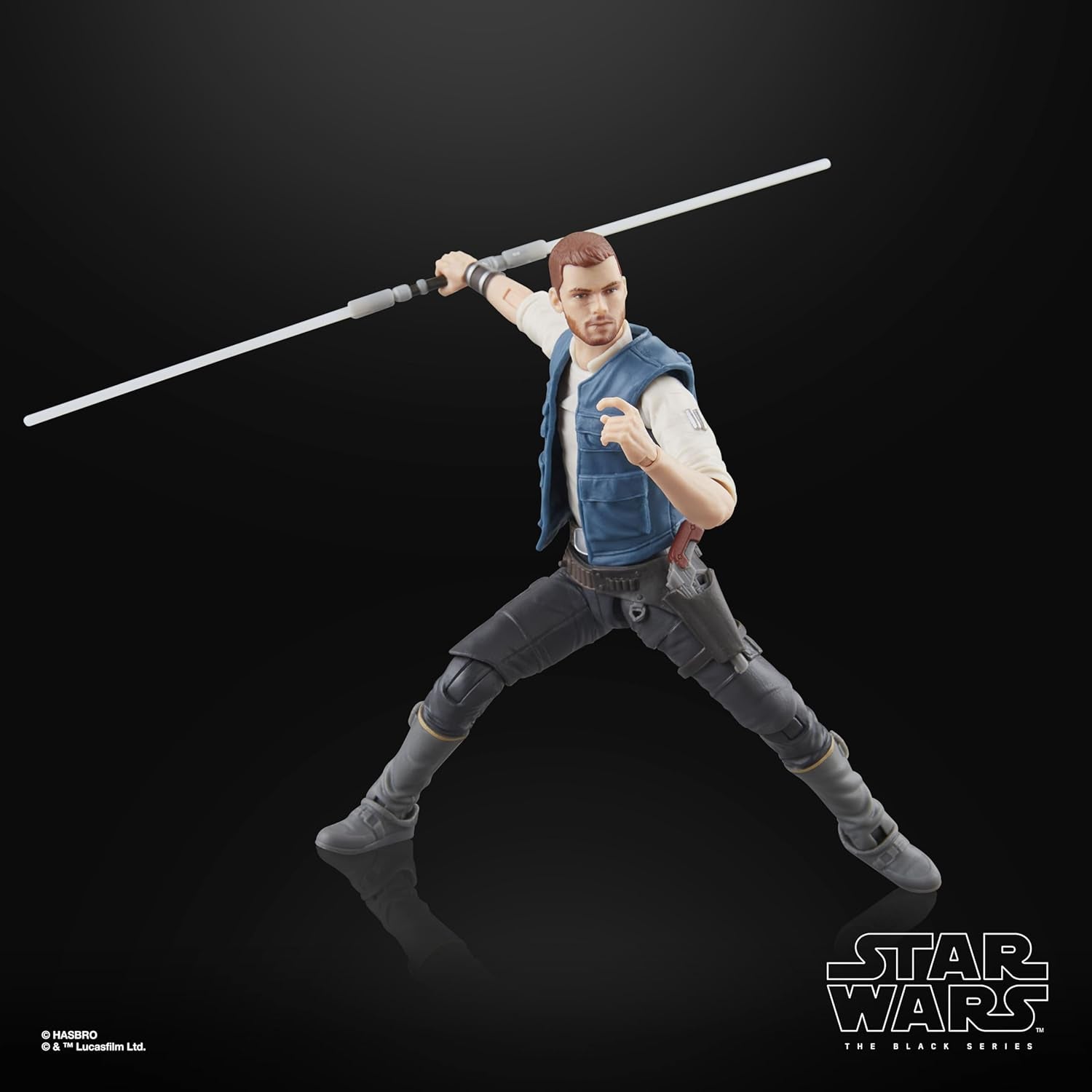 Star Wars Black Series Cal Kestis, Turgle & Skoova Stev, Star Wars Jedi: Survivor Collectible Actionfigurer (Skala 15 Cm) Actionfigurer Naty Shop