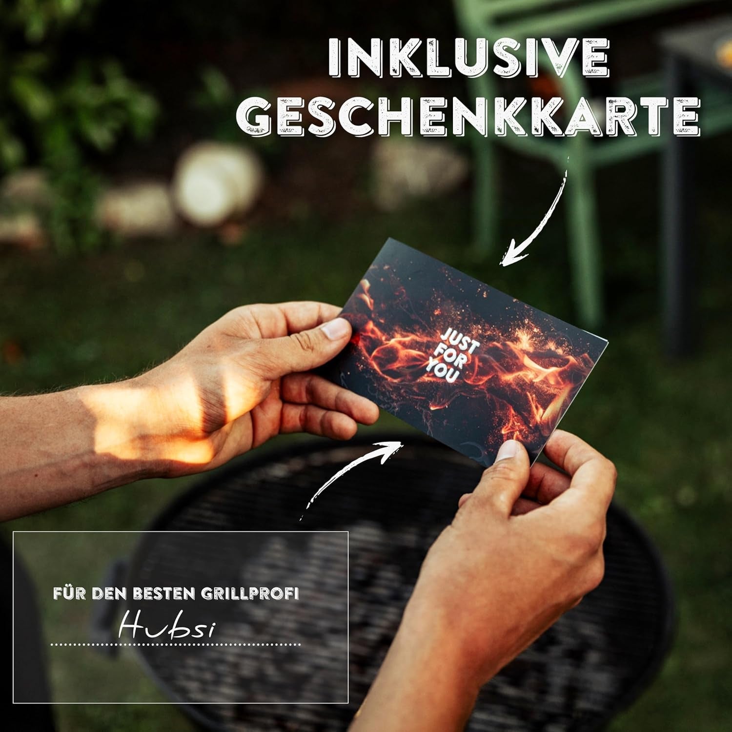 KOTÁNYI Grill Spice Present Set - 6er Carrier - Presenter för män - Grill Zubehör & Spice Set für jedes BBQ - Grill Zubehör inkl. Magic Dust - [Jetzt Geburtstagsgeschenk für Männer bestellen!]