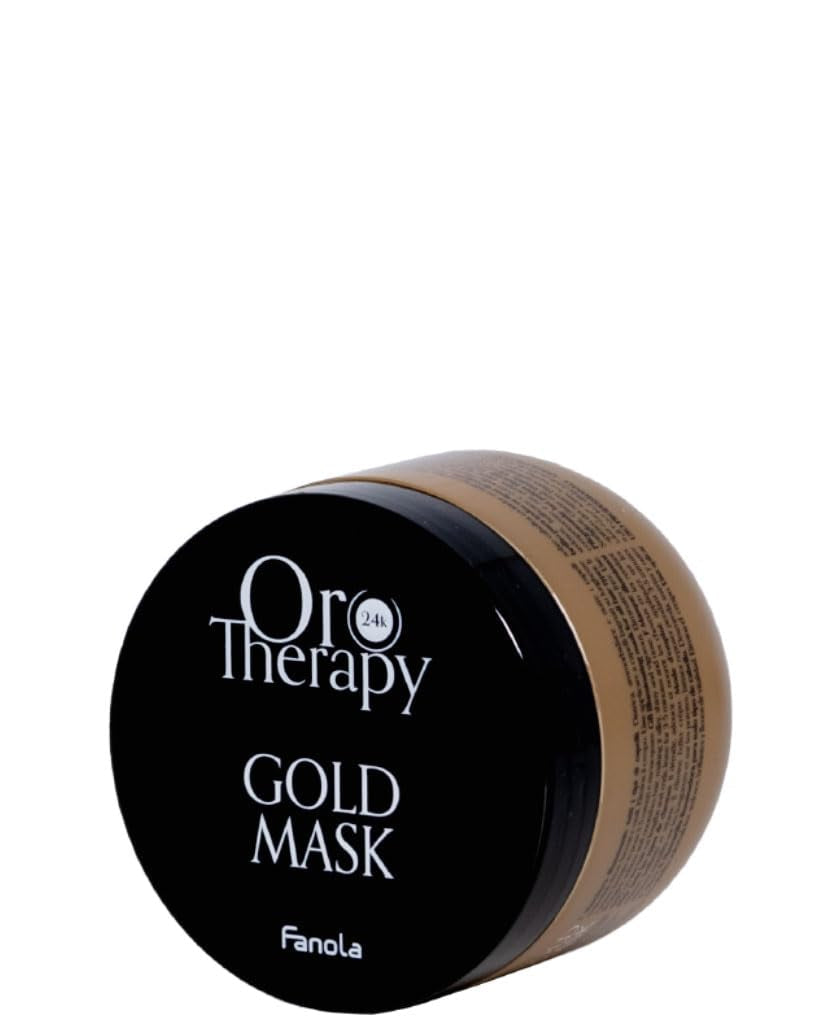 Fanola Orotherapy Gold Mask för alla hårtyper, 300 ml Naty Shop Hair Mask Standardtitel