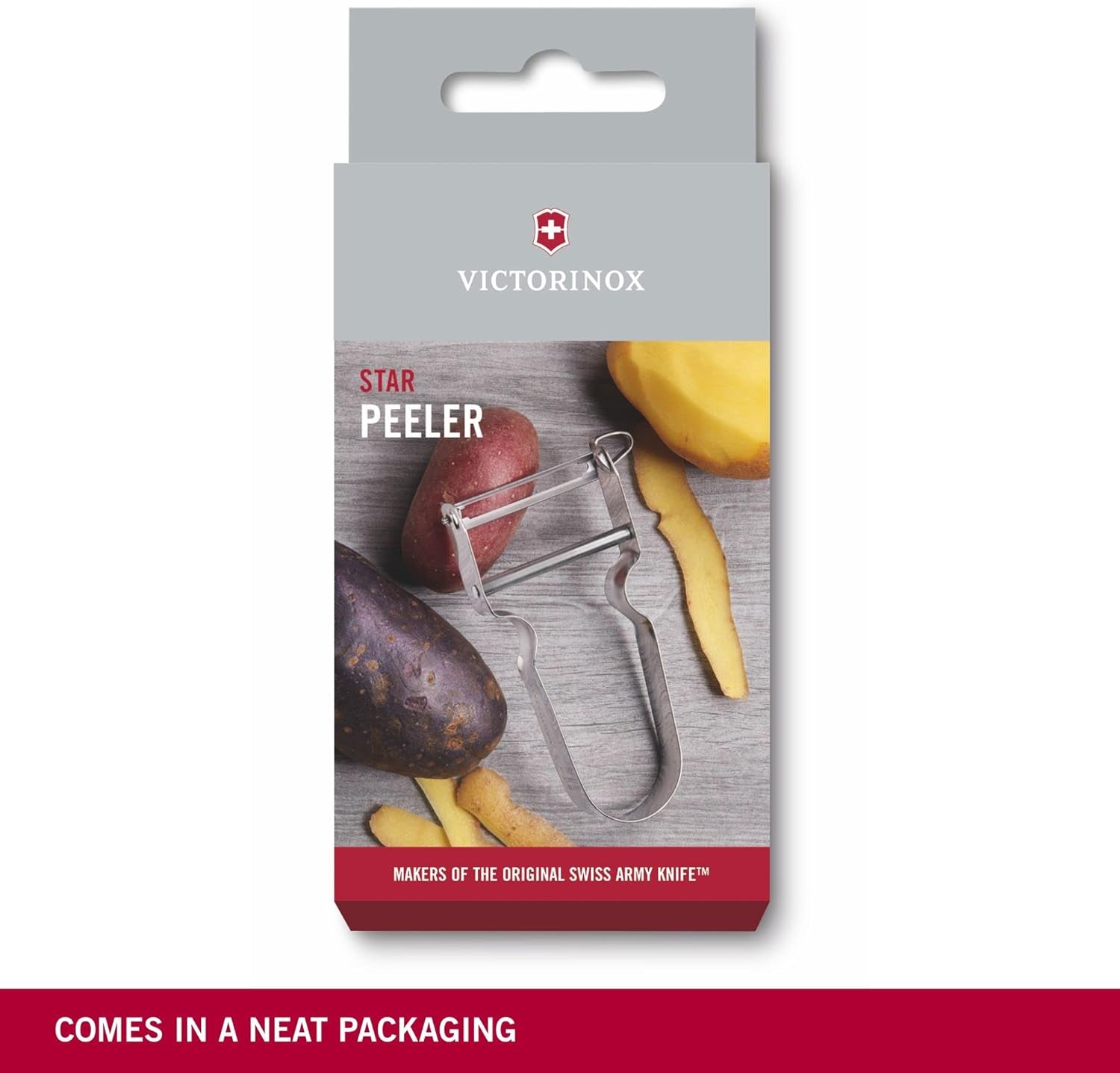 Victorinox STAR skalare, Potatisskalare, Dubbelegg, Med pendelblad Skalare Naty Shop