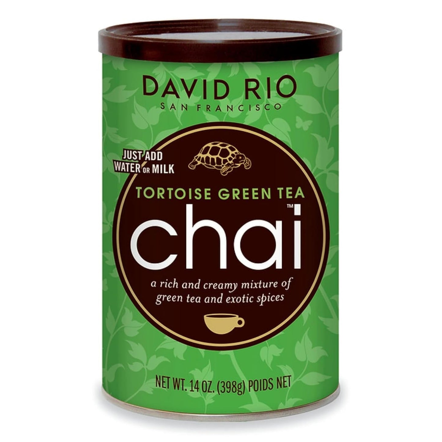 David Rio - Tortoise Green Chai, kartong (1 x 398g)