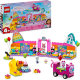 LEGO 4+ Gabbys dockskåp Gabbys festrum, discolekset med rutschkana och djurfigurer för kreativt rollspel, present till flickor och pojkar från 4 år 10797 Byggset Besuche den LEGO-Store Standardtitel