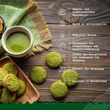 Naturalebio BIO Grönt tepulver 100 g. För matlagning och bakning. Original japansk matcha. Grönt te från Japan, veganskt, glutenfritt och icke-GMO. Naturlig ekologisk produkt.