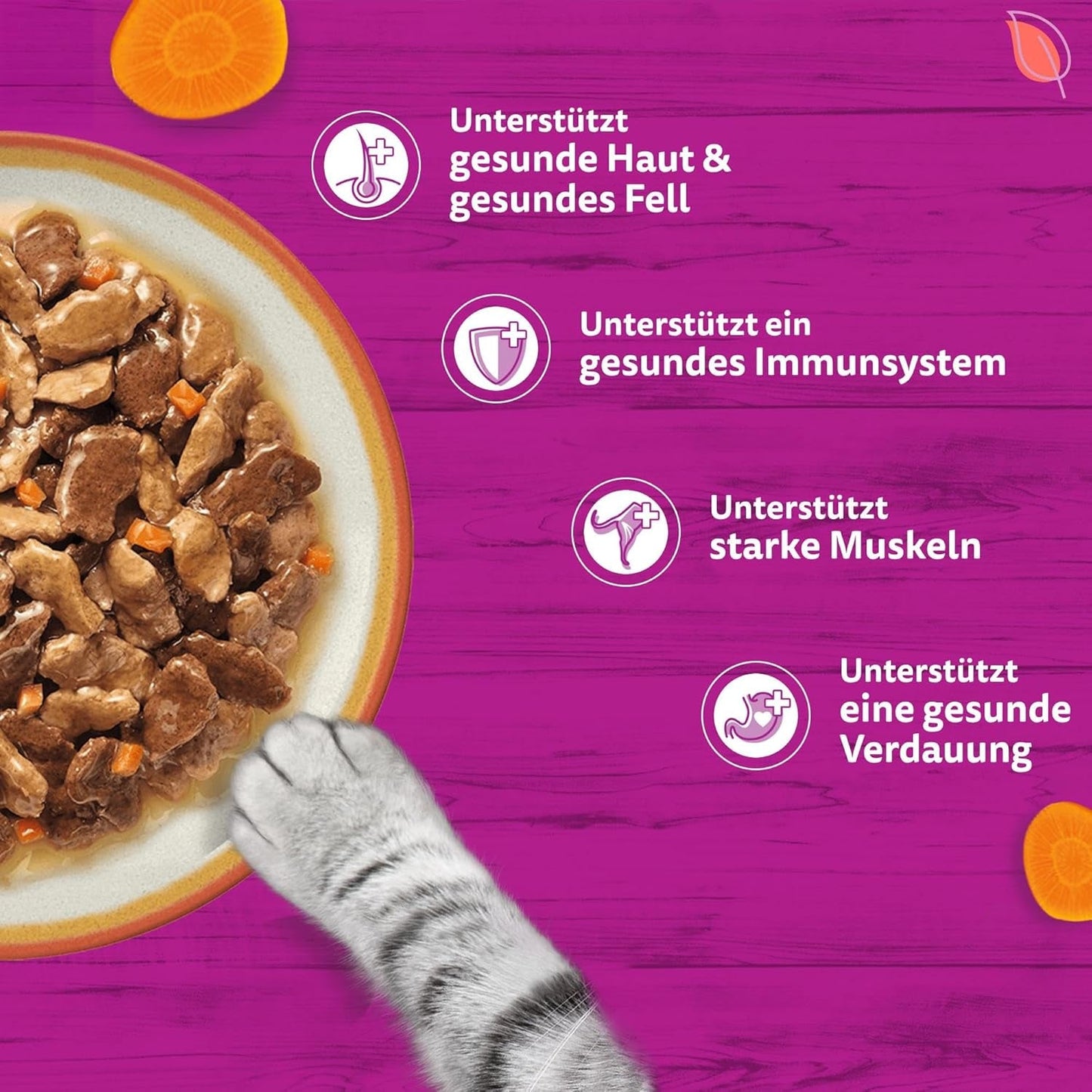 Whiskas våtfoder för vuxna 1+ Tasty Mix Country Collection i sås, 84 påsar, 84 x 85 g (1 bulkförpackning) - Högkvalitativt våtfoder för vuxna katter