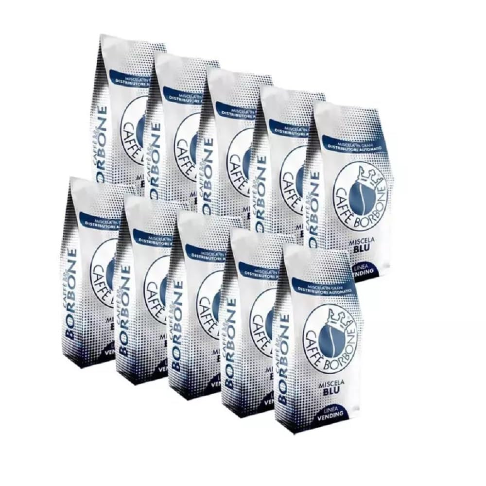 Blandade kaffebönor BLÅ Caffè Borbone 500g x 10