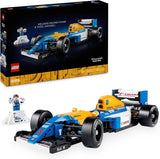 LEGO Icons Williams Racing FW14B med Nigel Mansell - F1 modellbilset med racerförare Minifigurer Samlarobjekt - Skrivbordsdekoration med stativ - Present till vuxna och tonåringar Motorsportfans 10353 Byggset Besuche den LEGO-Store Standardtitel