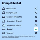 av Amazon Entkoffeinierte 100% Arabica-Kaffeepads, geeignet für Senseo-Maschinen, medium Röstung, 36 Stück (1 Packung mit 36 ​​​​Stück) – Rainforest Alliance-zertifiziert