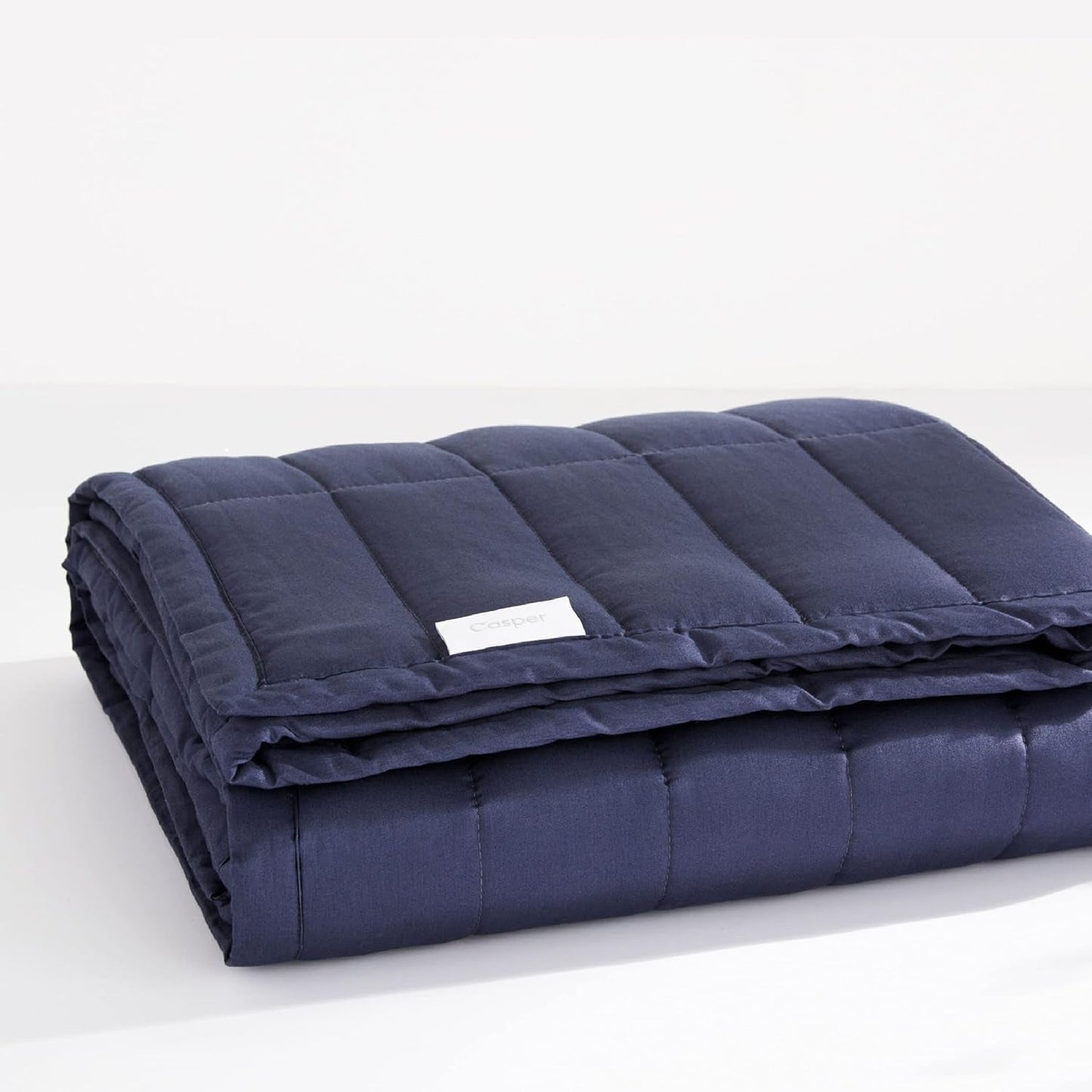 Casper tyngdfilt, 9 kg, grå täcken och täcken Naty Shop Visul Indigo/Mandala 10 kg detaljhandelsförpackning