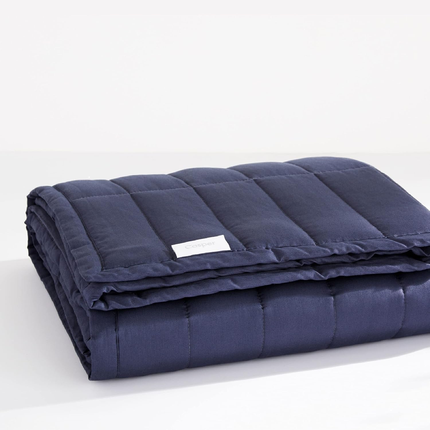 Casper tyngdfilt, 9 kg, grå täcken och täcken Naty Shop Visul Indigo/Mandala 10 kg detaljhandelsförpackning
