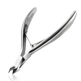 FERYES Nagelhautzange Nagelhautschere Scharf Hautzange Nagelhaut Schere Edelstahl Hautschere Fein Zur Entfernung Überschüssige, Eingerissener Haut an Finger Und Zehen