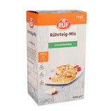 RUF Rührkuchen Backmischung, Nur Wasser & Öl Zugeben, Rezeptur Für Blechkuchen, Kastenkuchen, Muffins, Gugelhupf Und Tortenböden, 1X1000G Blandning för bakning och matlagning Naty Shop Rührteig 1 Kg (1Er Pack)